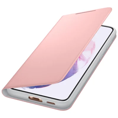 Capa Samsung Led View Galaxy S21 Plus, 6.7 Pol, G996 - Rosa