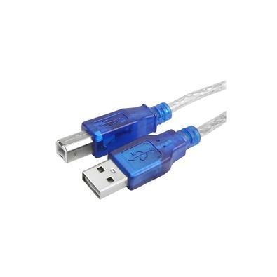 Cabo Impressora A Macho B Macho 5 2.0 Cristal 1.8m 018-0071