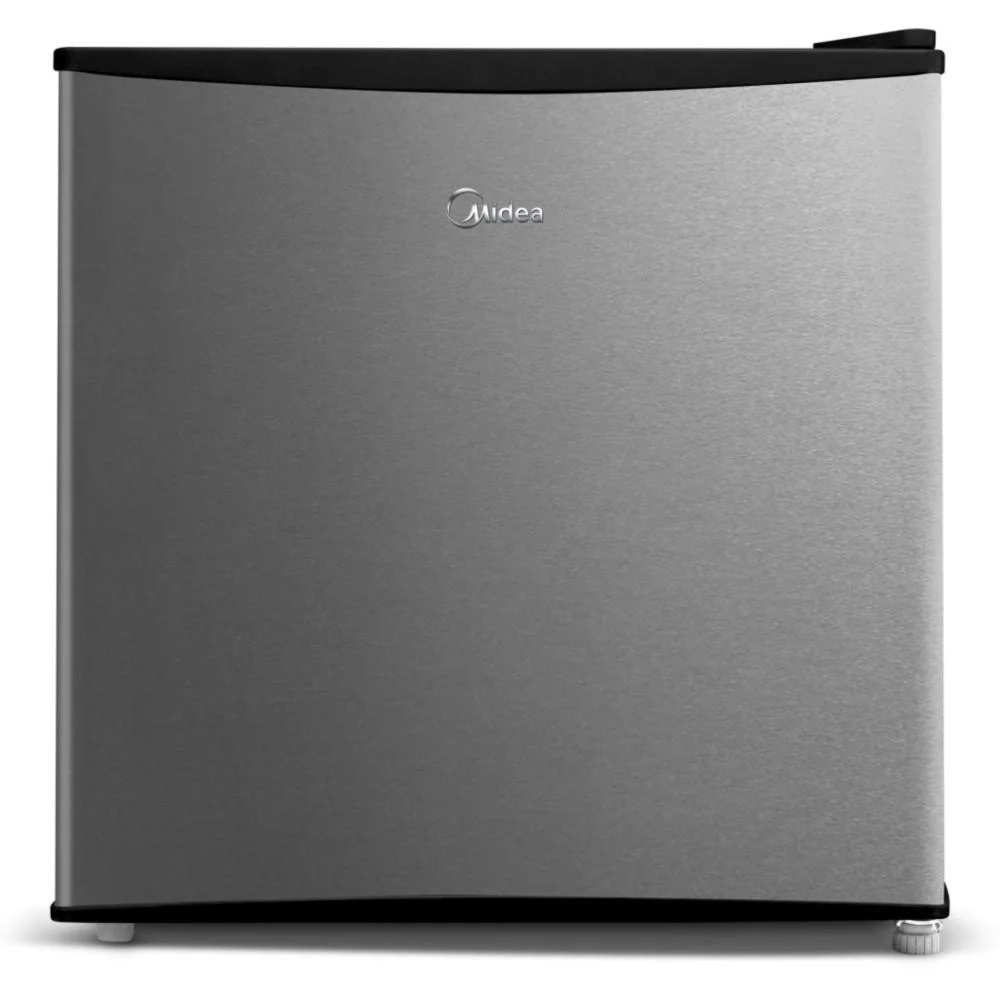 Imagem 2 de 5 do produto Frigobar Midea, Preto Com Inox, 45l, 60hz - MRC06B2-X - 220V