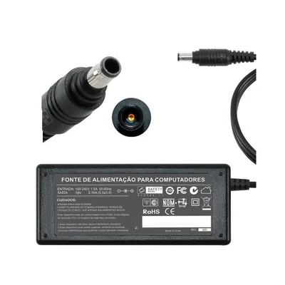 Fonte Carregador P Samsung, Np-r440-jd01br 19v, 3.16a 65w, By15 - 110v/220v bivolt.