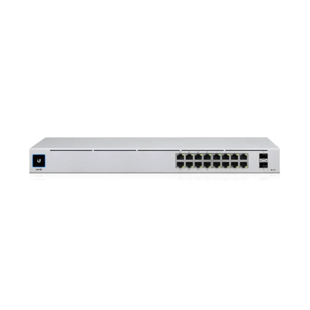 Switch Ubiquiti Unifi Gen2, 16p, Poe + 2sfp, 42W - Usw-16-Poe I Switch Ubiquiti Unifi Gen2, 16p, Poe + 2sfp, 42W - Usw-16-Poe I