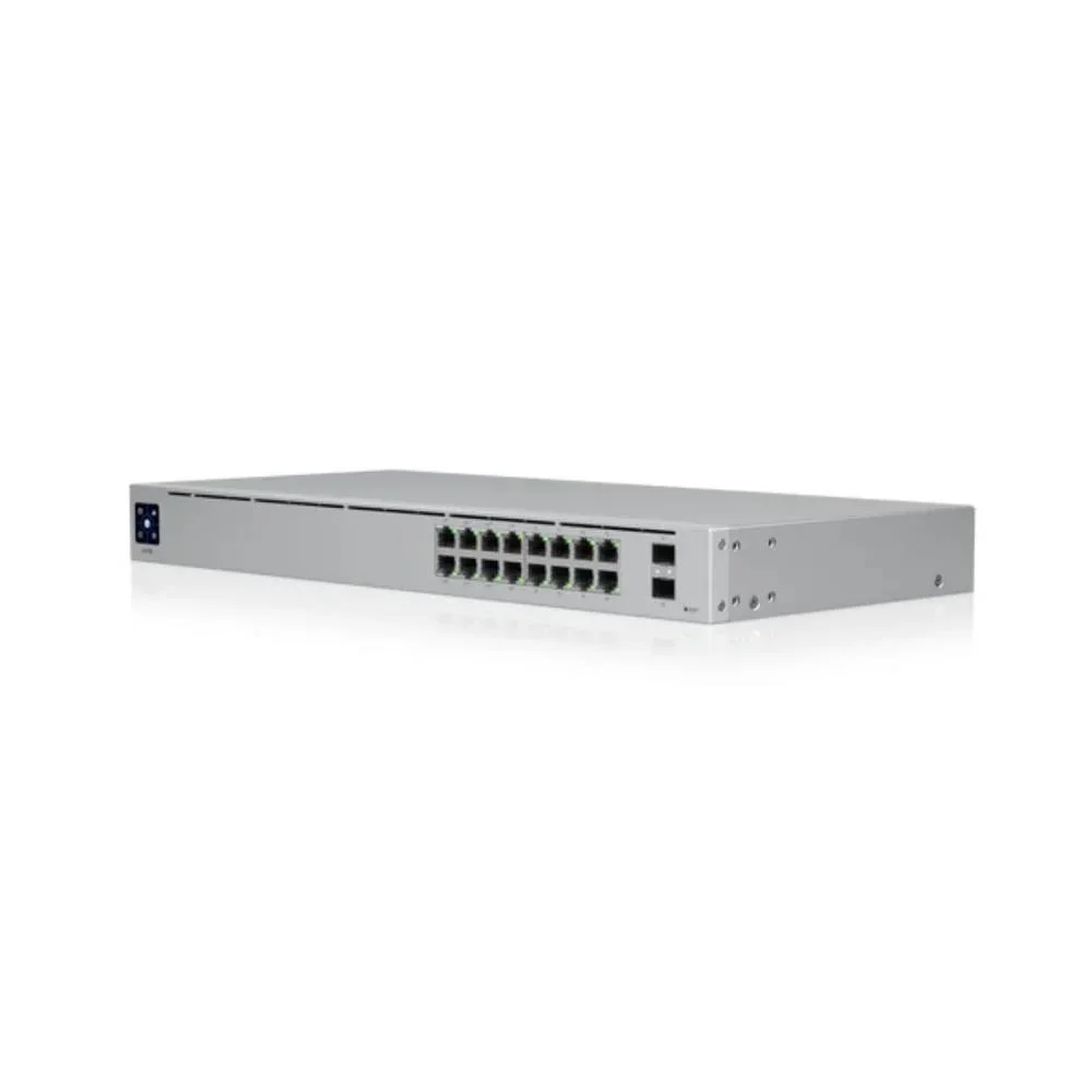 Switch Ubiquiti Unifi Gen2, 16p, Poe + 2sfp, 42W - Usw-16-Poe I Switch Ubiquiti Unifi Gen2, 16p, Poe + 2sfp, 42W - Usw-16-Poe I
