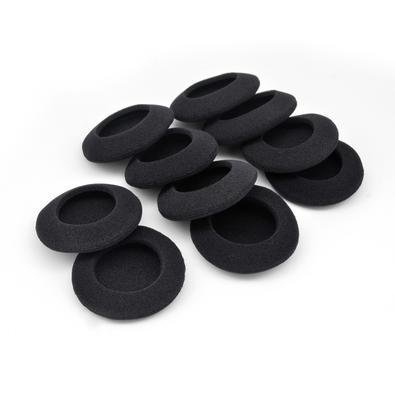 Kit Com 10 Almofadas De Espuma Orelha, Para Jabra Evolve 20, 30,40, 65