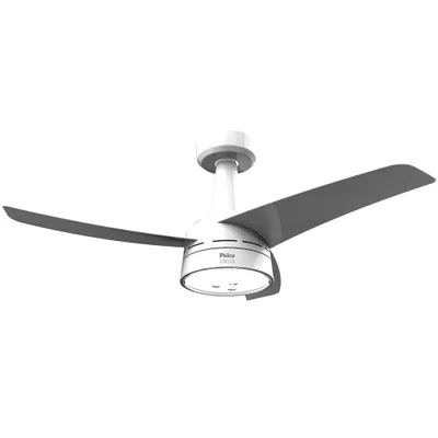 Ventilador De Teto Philco Pvt07b Easy Fitting, 145w, 3 Em 1, 3 Velocidades - 220v