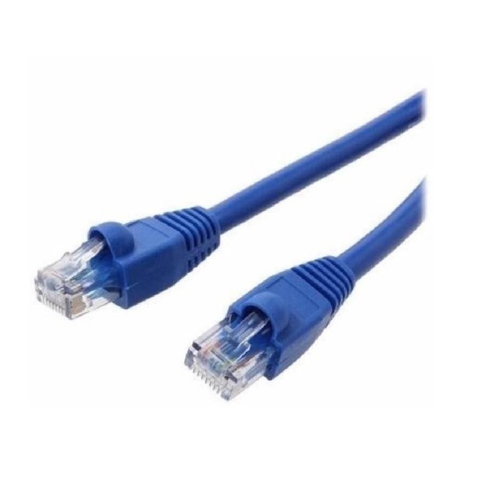 Imagem 2 de 2 do produto Cabo De Rede Plus Cable Pc Eth5e Patch Cord Cat5e Azul 30 Metros