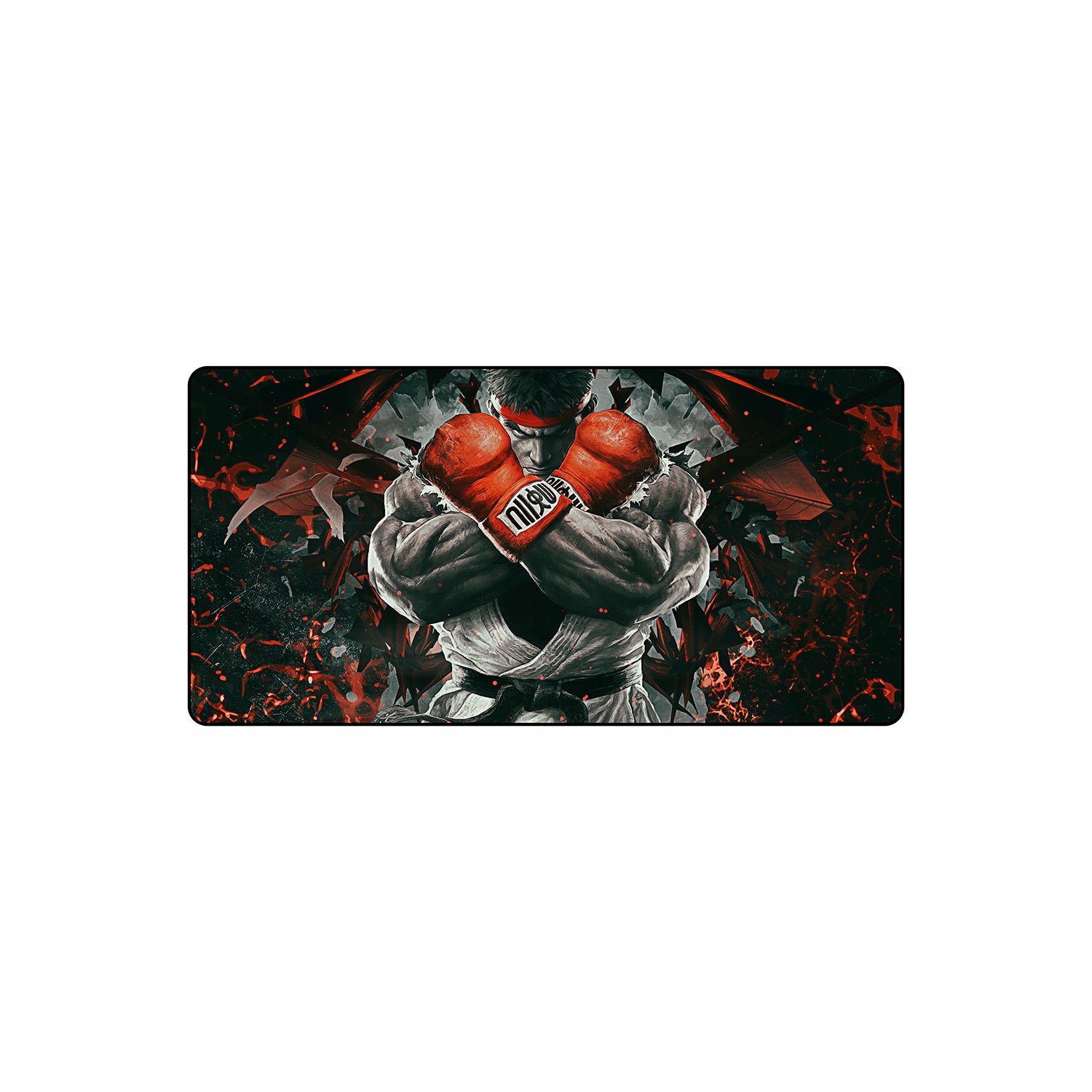 Mouse Pad Gamer Speed Extra Grande Street Fighter Ryu 120x60 Cm