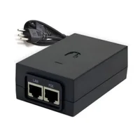 Fonte Poe Ubiquiti, 24v 0.5a 12w, Gigabit Bivolt - Preto.
