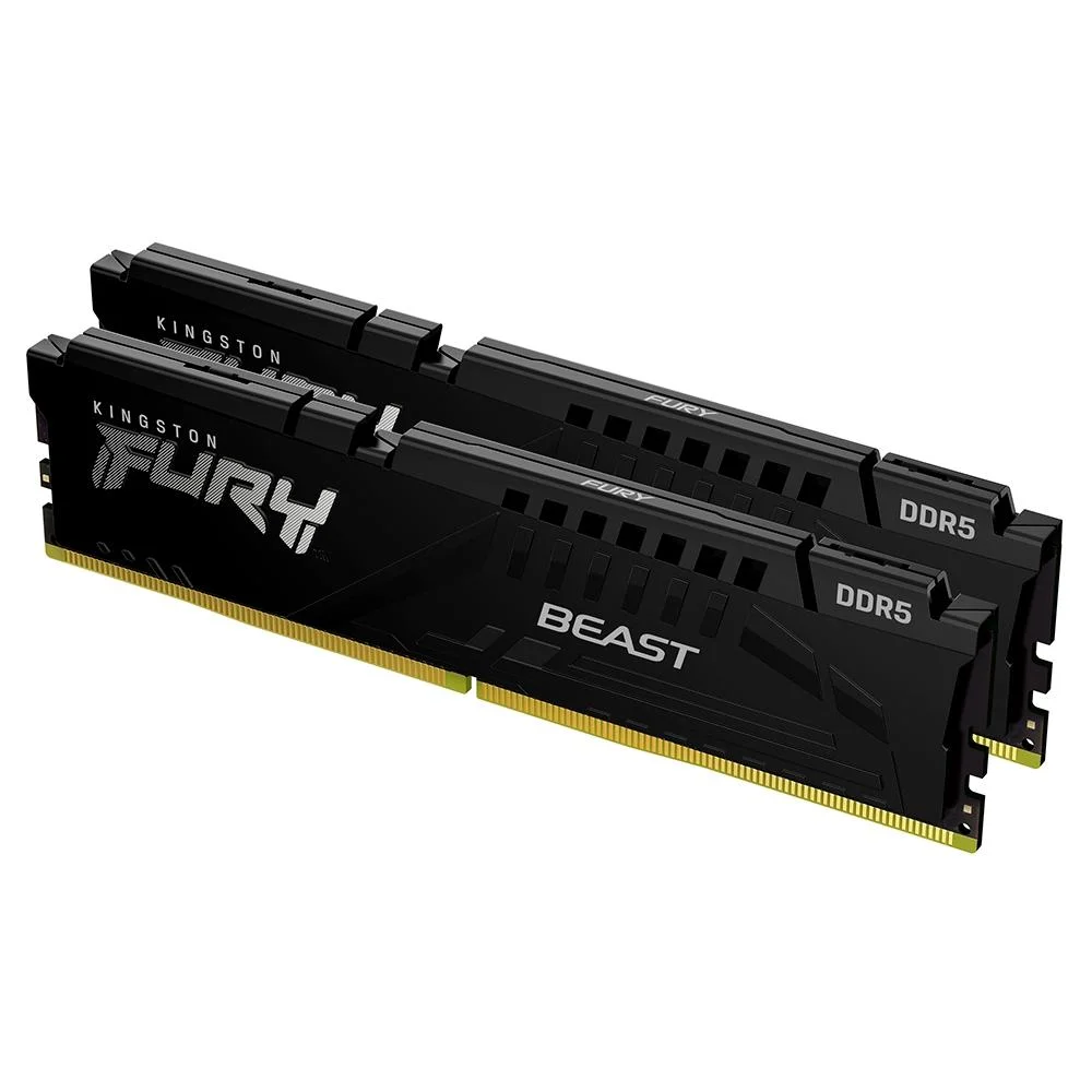 Memória Kingston Fury Beast, 32GB 2x16GB, 5200MHz, DDR5