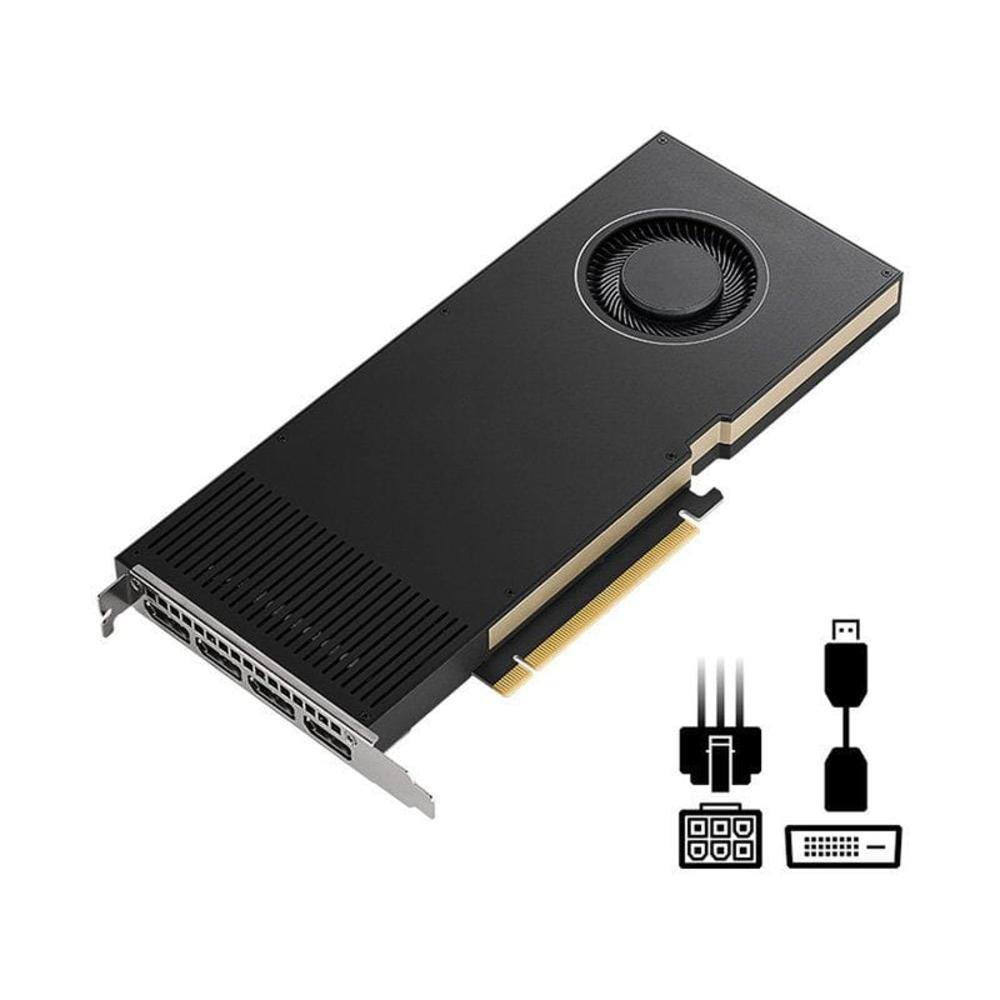 グラフィックボード・グラボ・ビデオカード NVIDIA A4000 16GB GPU Placa De Vídeo Pny Nvidia Quadro Rtx A4000 KaBuM