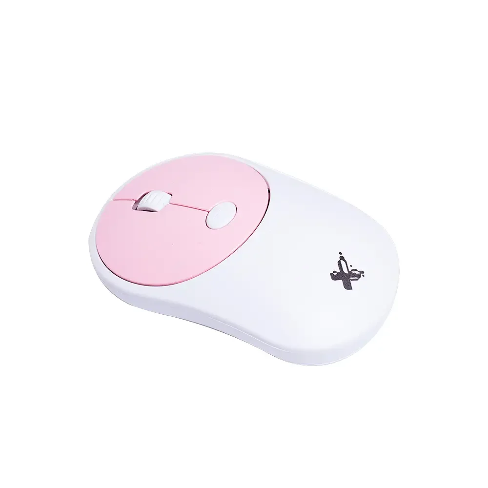 Imagem 5 de 5 do produto Teclado+mouse Sem Fio Freestyle V2, Branco/rosa, 60000093.