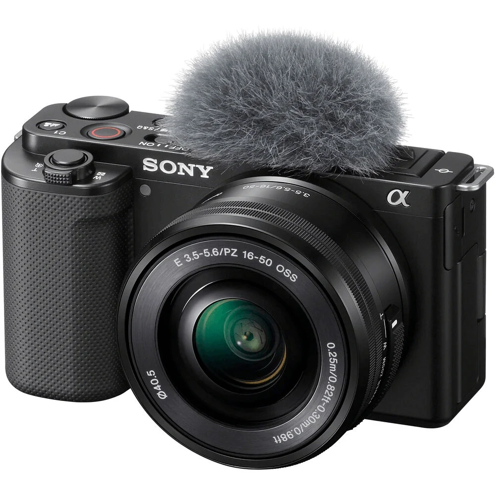 Sony ZV-E10 4K コンパクトデジタルカメラ Câmera Sony Zve10 Mirrorless 4k KaBuM