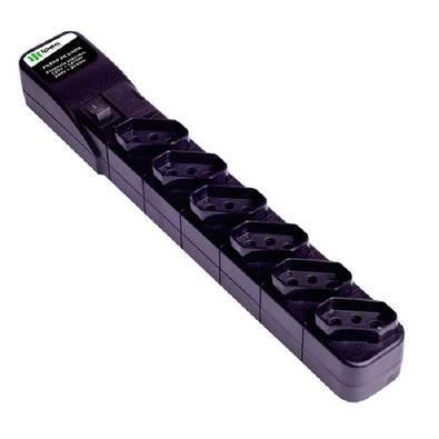 Filtro De Linha Extensão Abs, 6 Tomadas