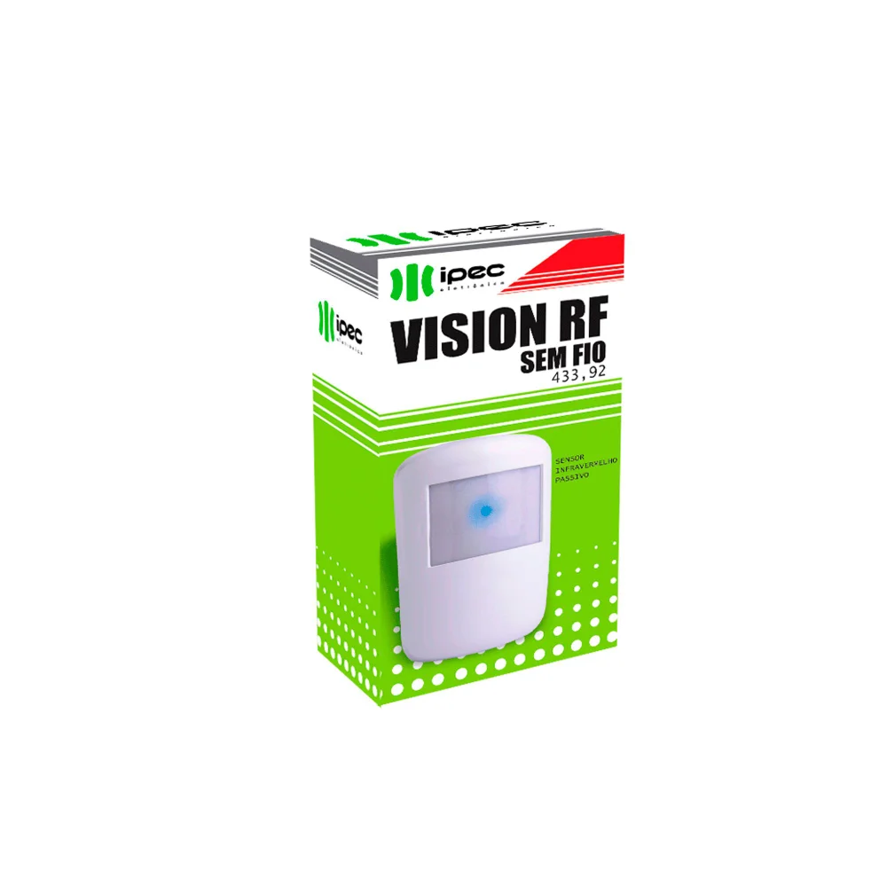 Imagem 2 de 4 do produto Sensor Passivo Sem Fio, Vision RF - Ipec
