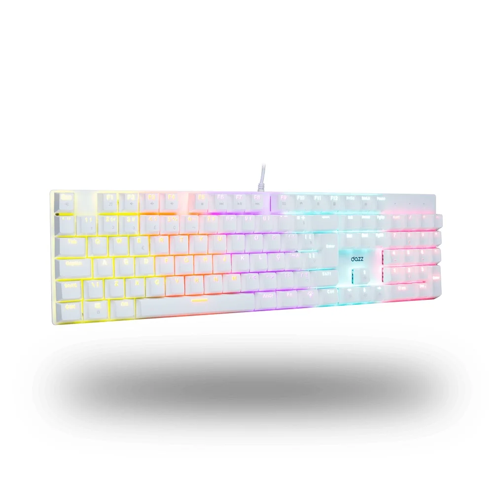 Imagem 2 de 4 do produto Teclado Mecânico USB Gamer Dazz Orion Essential, LED RGB, Switch Yh Blue, Anti-Ghosthing, ABNT2 - 62000131