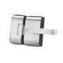 Fechadura Para Porta De Vidro, Pv90, 2r-l, Inox, 2 Folhas E Recorte - HDL