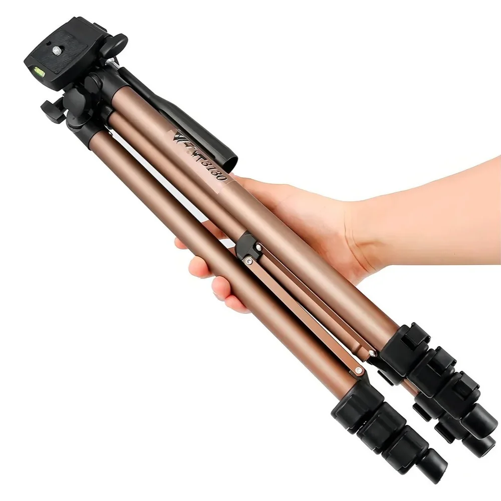 Imagem 3 de 5 do produto Tripé Weifeng WT-3130 - Altura Máxima 1,25m - Suporta 2kg