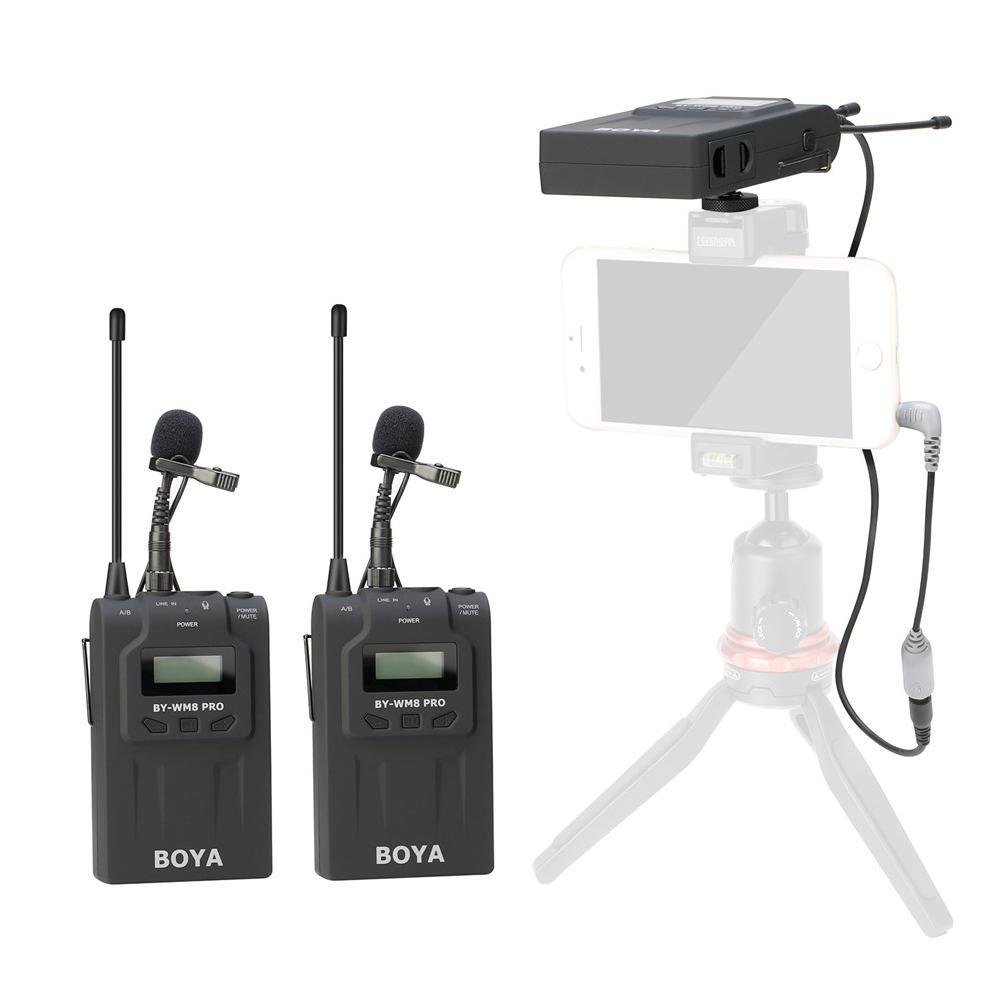 BOYA BY-WM8 Pro-K2 ワイヤレスマイク BOYA BY-WM8 Pro-K2 ワイヤレスマイク BY-WM8 Pro – BOYA