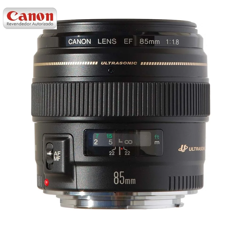Lente Canon EF 85mm F18 USM KaBuM