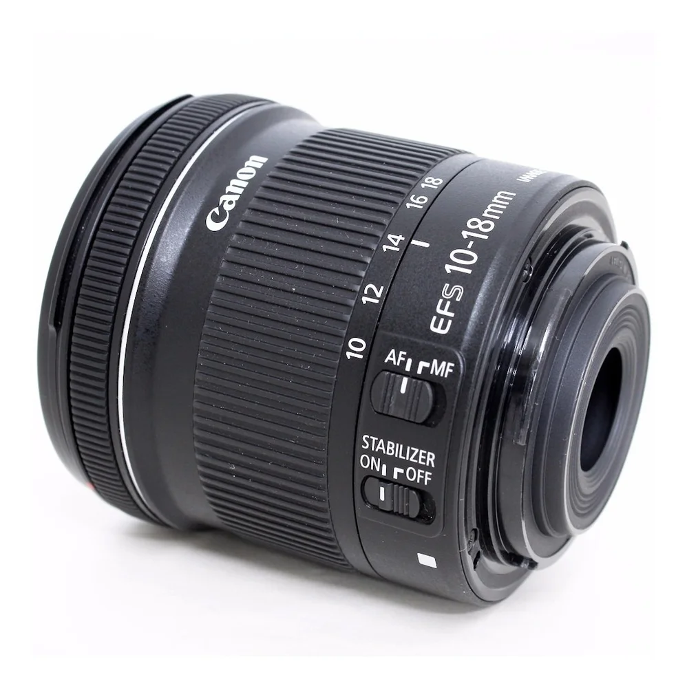 Lente Canon EFS 1018mm F4556 IS STM KaBuM