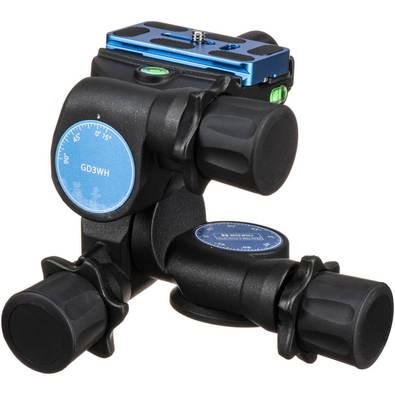 Cabeça Hidráulica 3d Benro Gd3wh Geared 3 Vias Pan/tilt