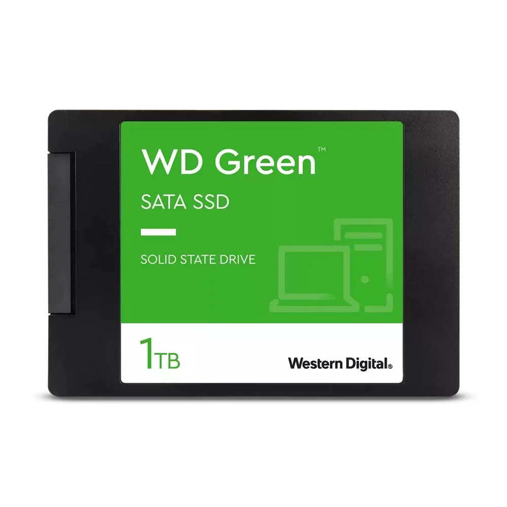 SSD WD 1TB Green, 2.5p, SATA 3 - Wds100t3g0a