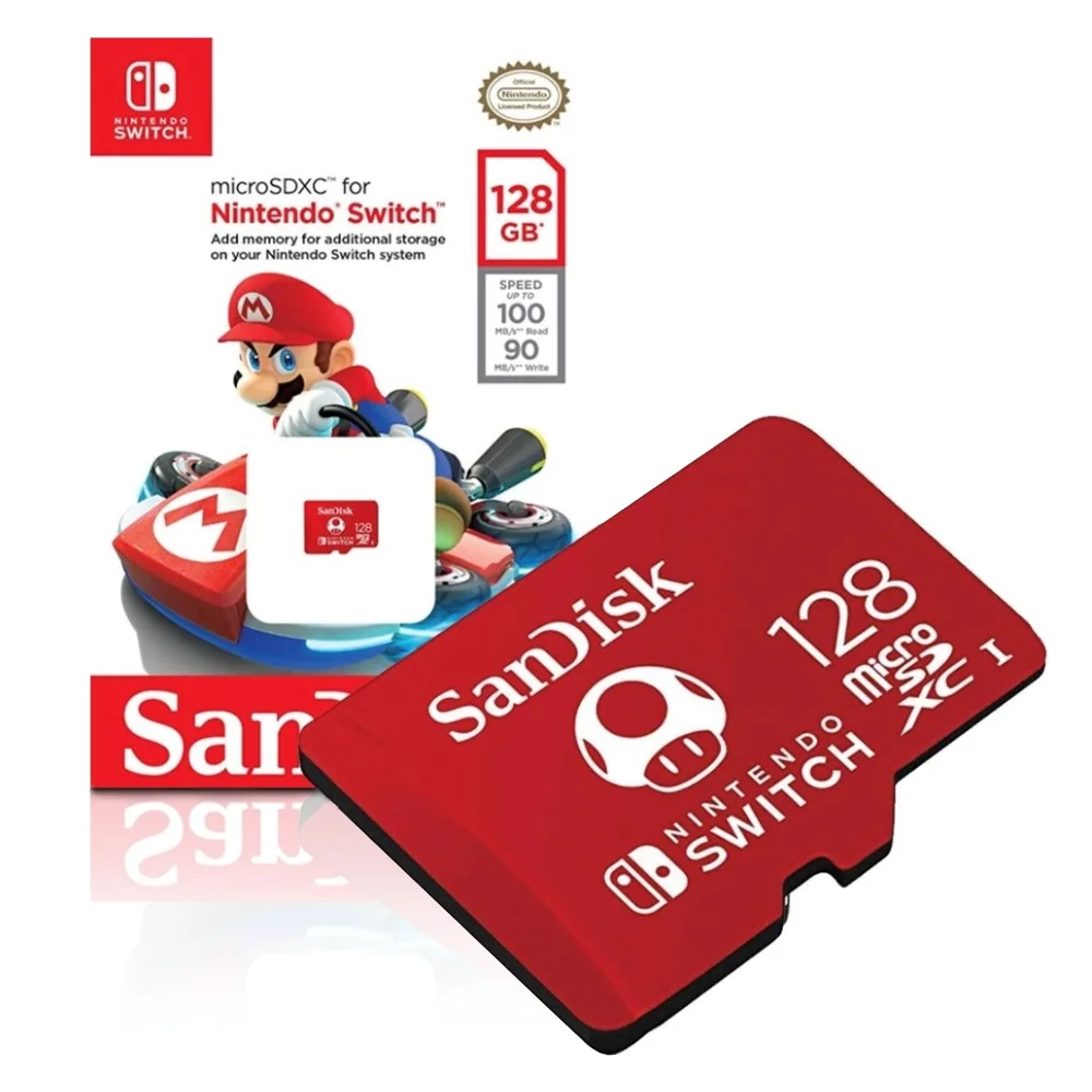 Carto De Memoria 128GB Micro Sd Cl10 100mbs KaBuM