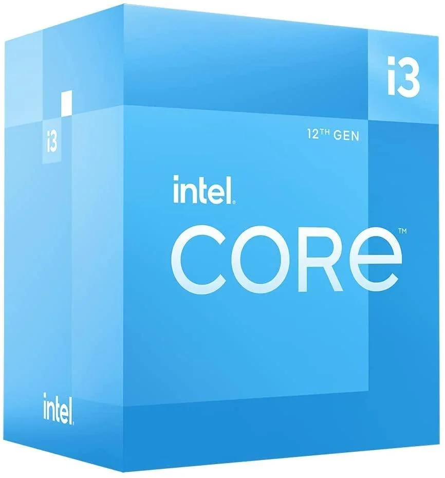 CPU Intel Core i3-12100F LGA 1700 CPU Cpu Intel I312100f 33ghz Lga1700 12mb Ccooler