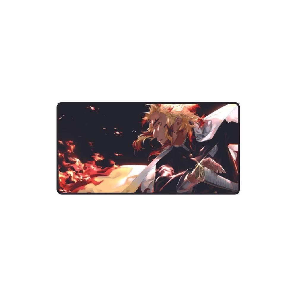Tappetino Per Mouse Demon Slayer XXL 80x30 Cm: Kimetsu No Yaiba, Antiscivolo E Morbido Per Gaming E Ufficio