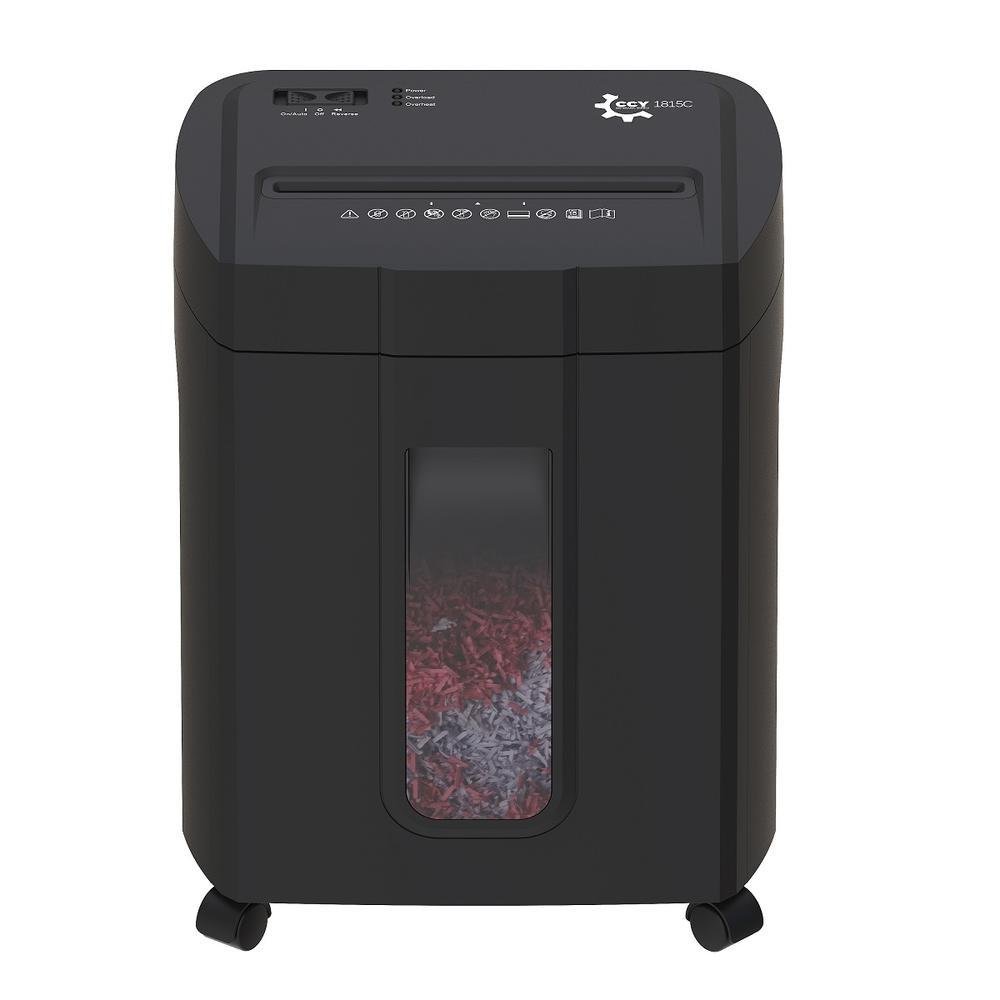 Imagem 2 de 3 do produto Fragmentadora De Papel Countertech, 15 Folhas, 18 Litros, 220V - 1815C