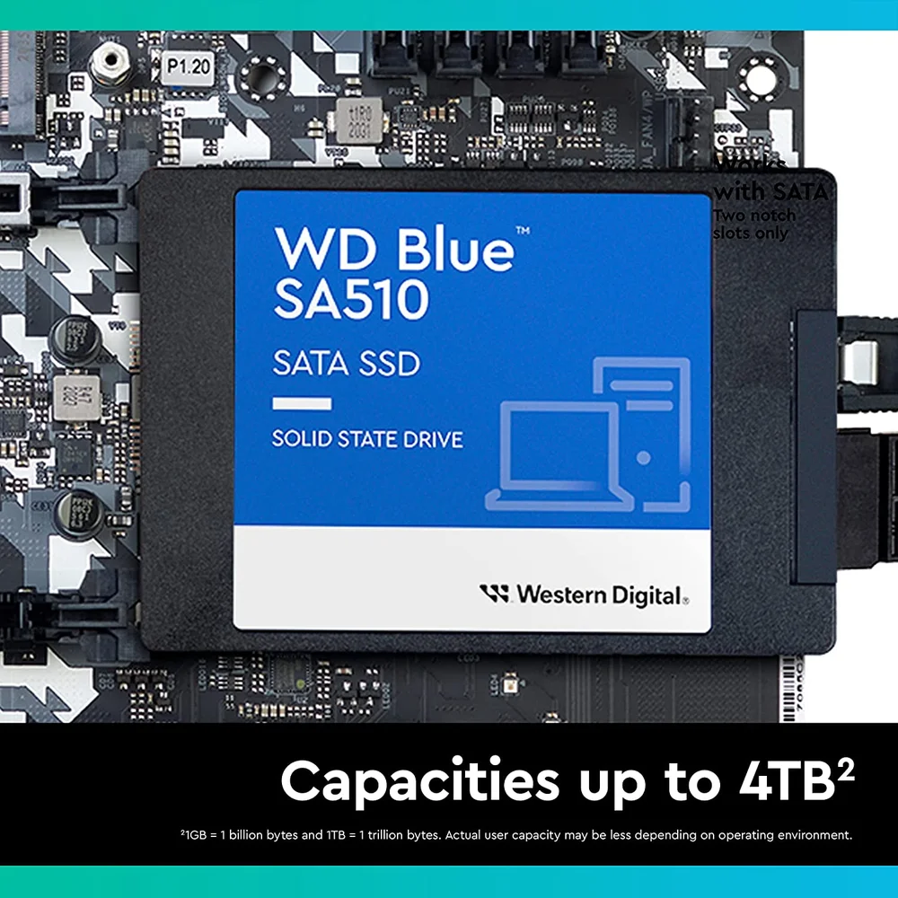 SSD 500GB 25 Sata 3 560mbs Leit 510mbs Grav KaBuM