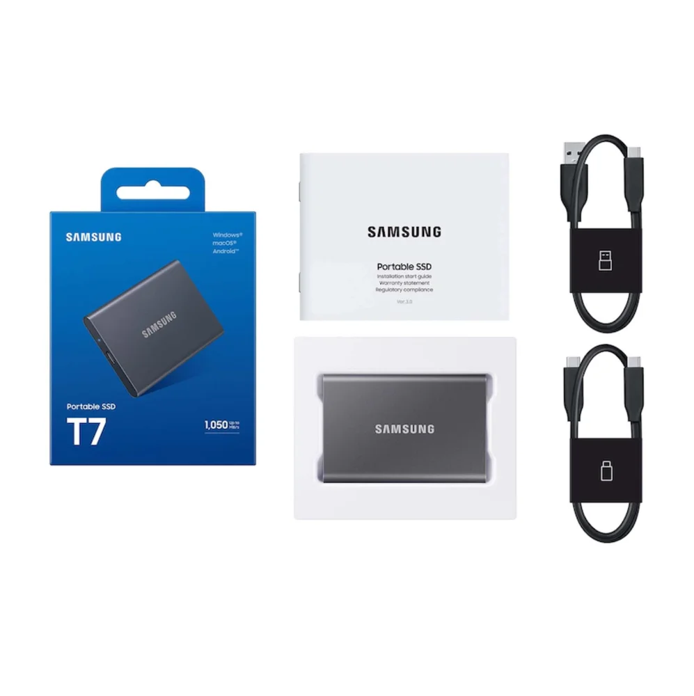 SSD Portátil Samsung T7 1TB Mupc1t0tam KaBuM