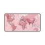 Mouse Pad Gamer, Speed, Extra Grande, 120x60 Cm - Mapa Rosa Premium