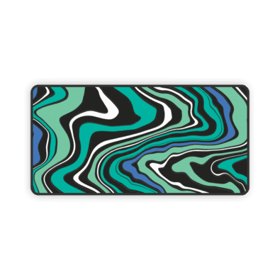 Mouse Pad Gamer Speed, Extra Grande 120x60Cm - Abstract Liquid 9