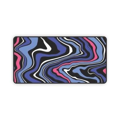Mouse Pad Gamer Speed Extra Grande, 120x60 Cm - Abstract Liquid 2