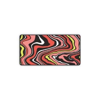 Mouse Pad Gamer Speed, Extra Grande 120x60Cm - Abstract Liquid 6