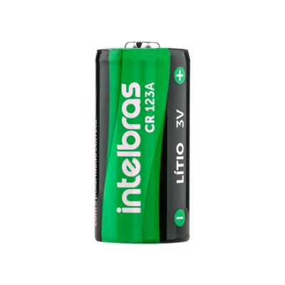 Bateria Intelbras, 3V - CR 123A