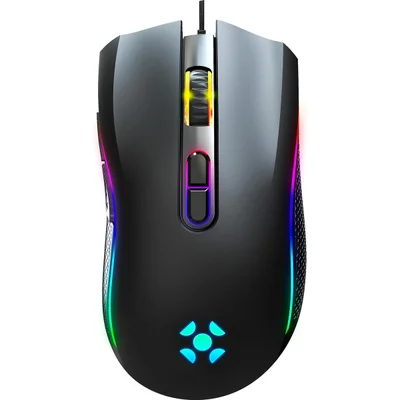 Mouse Gamer Fortrek G Black Hawk RGB, Usb 2.0, 7200dpi, Preto - 75682