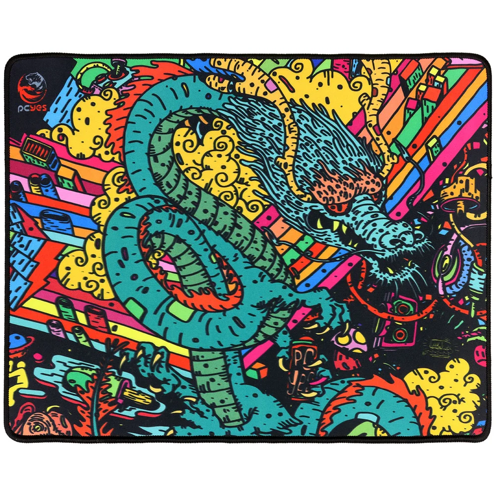 Mouse Pad Gamer Dragon Medium - 500 X 400mm - Pcyes - Pmd50x40 Mouse Pad Gamer Dragon Medium - 500 X 400mm - Pcyes - Pmd50x40