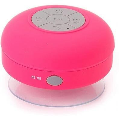 Mini Caixa De Som, Bluetooth, Prova D'água, Speaker, Rosa
