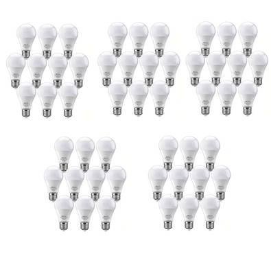 Kit 50 Lampada LED Bulbo 9w, Samsung A60, E27, Luz Branca Fria