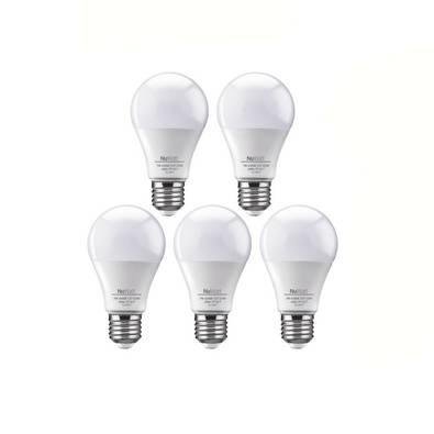 Kit 5 Lampada LED Bulbo 7w, Samsung A60, E27, Luz Branca Fria W