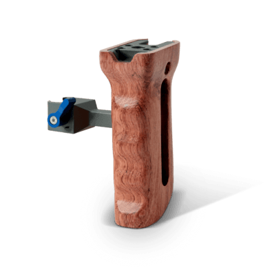 Punho Handle Lateral De Madeira, Mamen S1-M3, Com Braçadeira Nato, Para Gaiola Cage
