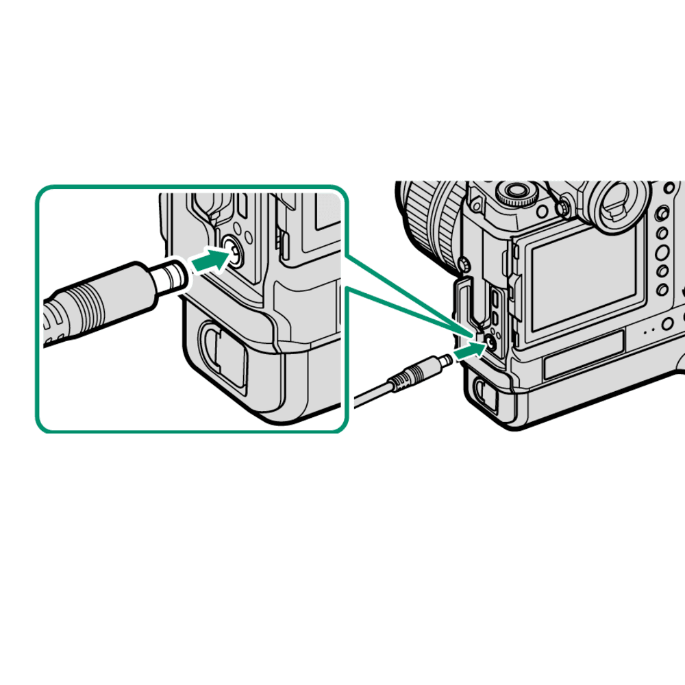 Fonte Adaptadora Ac-15v, Para Câmeras, Fujifilm Gfx (bivolt)