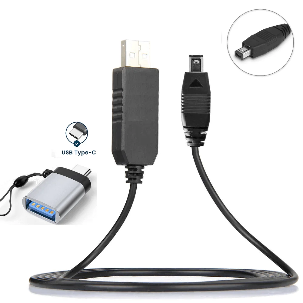 Imagem 2 de 5 do produto Cabo De Alimentação, Ca D-ac50, Usb 3.0, Com Adaptador Usb-c Para Câmeras Pentax