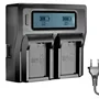 Carregador Duplo Rápido Para Bateria, Canon Lp-e10 Com Usb (bivolt)