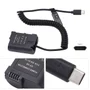 Adaptador Dummy, Pd Ep-5b, Bateria Nikon En-el15, Espiral Com Conector Usb-c