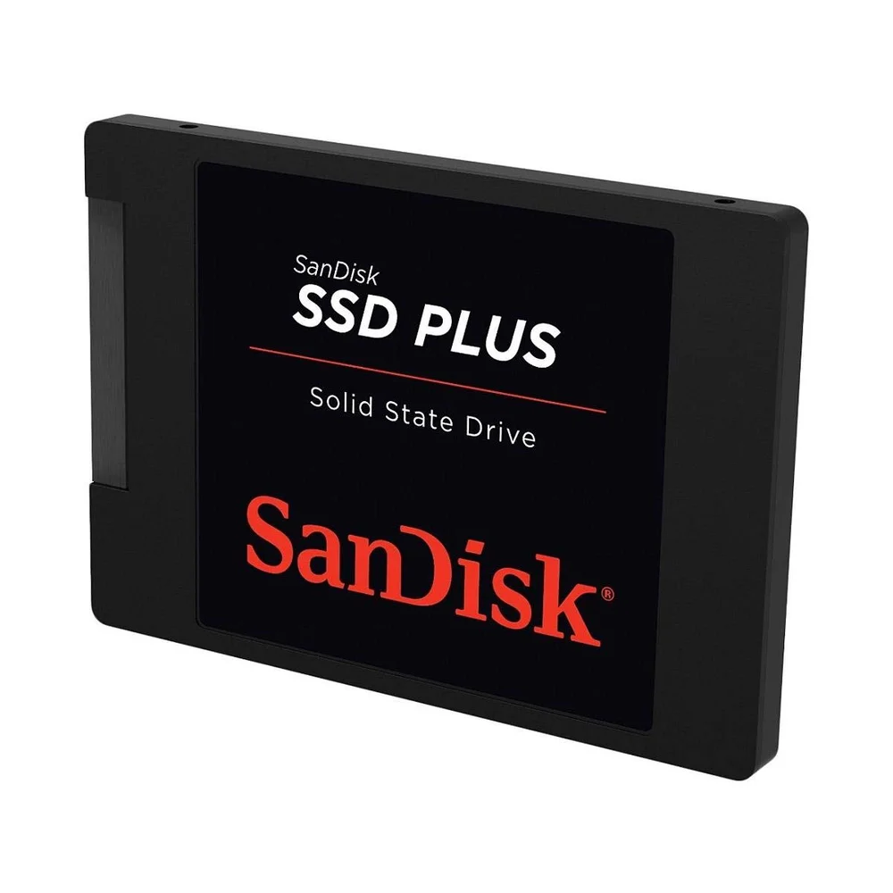 Imagem 2 de 2 do produto SSD Sata Sandisk, 480GB, 2.5" Leitura: 535mb/s E Gravação: 445mb/s Preto - Sdssda-480g-g26