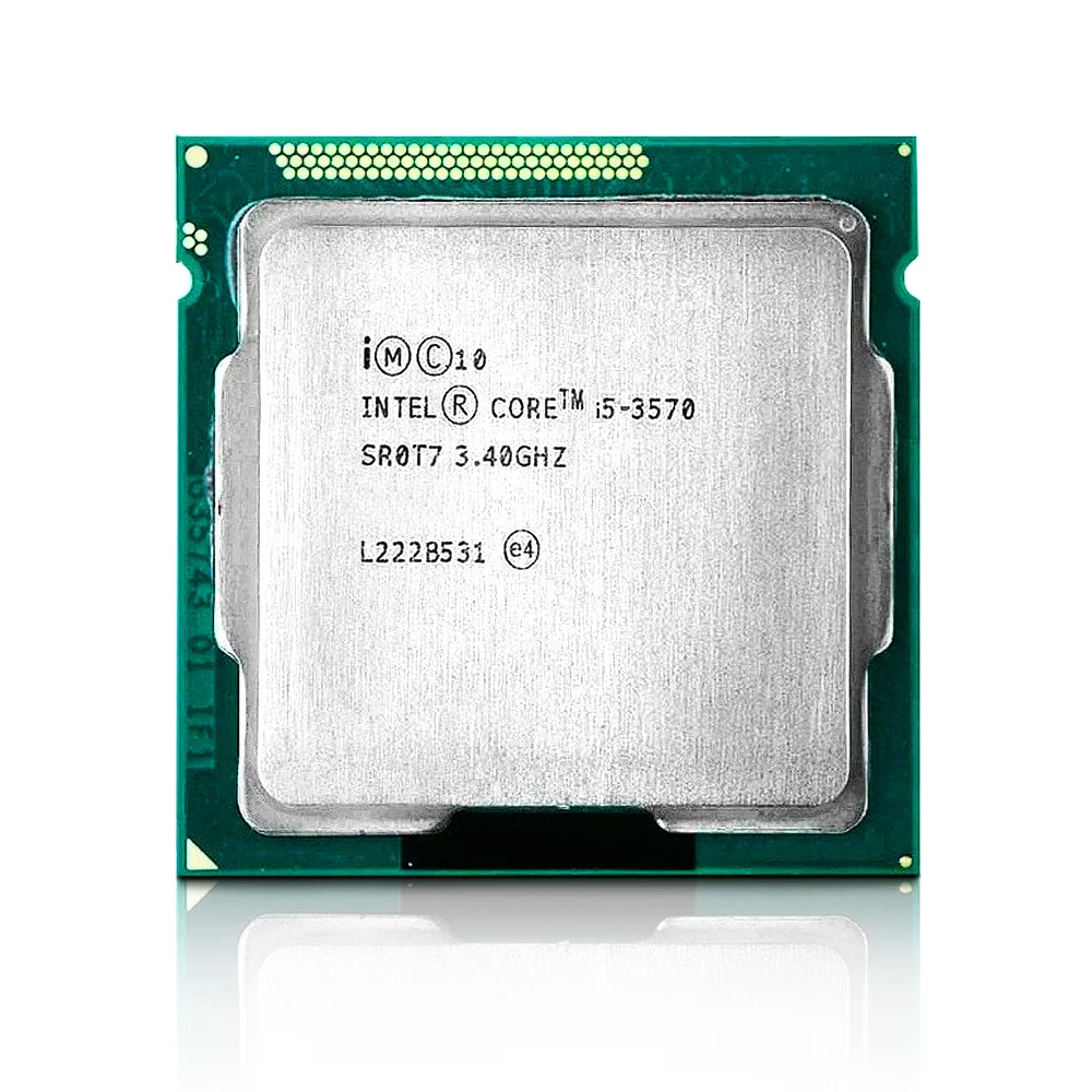 Processador 1155 i5  3570 3,4ghz(3,8 Ghz) 6mb /4 Nuc /4 Thre i5-3570 Intel 4