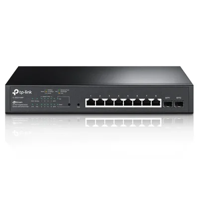 Switch  8 Portas Poe+ Gigabit + 2 Slots Sfp Jetstream Tl-sg2210mp - Tp-link