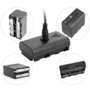 Adaptador Dummy Com Acoplador, Np-f550, F570, Para Filmadoras, Monitores E Iluminadores, Bivolt